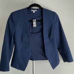 Express cropped blazer